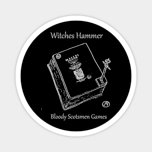 Devil in the Wilderness Witches Hammer swag Magnet